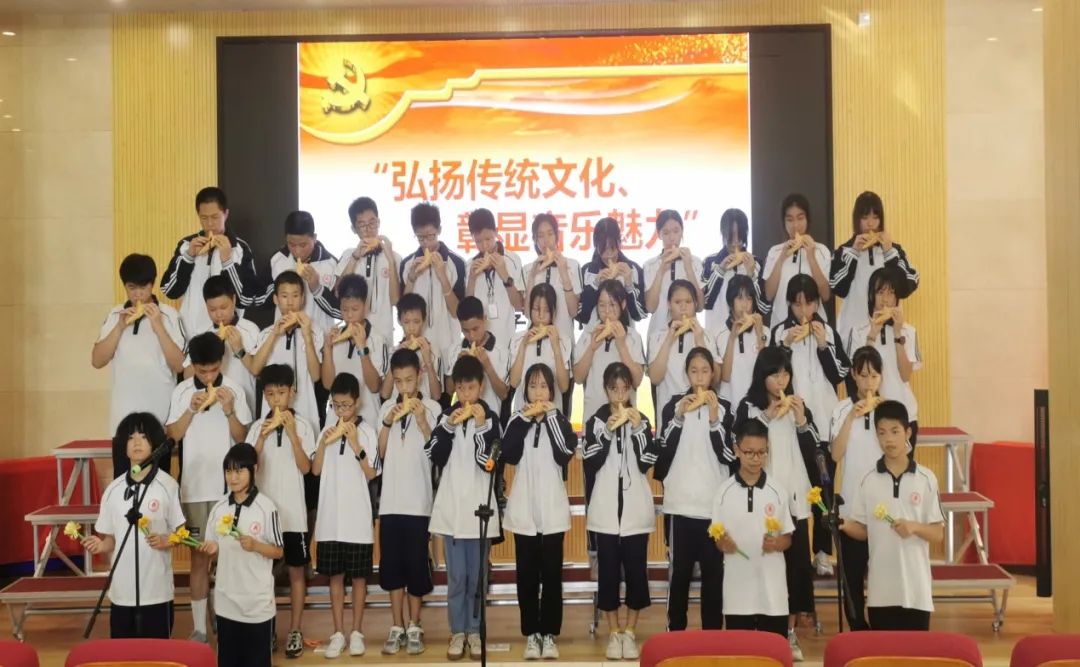 弘扬传统文化 彰显音乐魅力——衡钢中学举行初一年级陶笛比赛